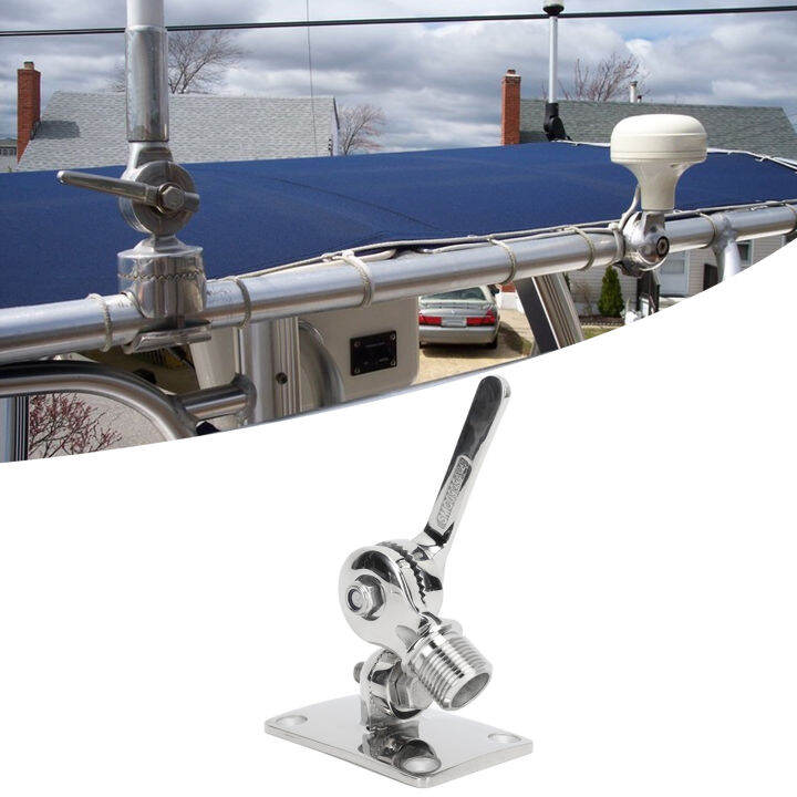 Marine Grade VHF Antenna Mount Small Size VHF Antenna Ratchet Mount