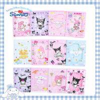 ใหม่16ชิ้น Sanrio Kuromi ของฉันการ์ตูน Kawaii นักเรียนไดอารี่ที่มีสีสันปกกลวงสมุดบันทึกการเย็บขายส่ง