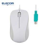 ELECOM เมาส์แบบออปติคัล PS/2 3ปุ่ม [สีขาว] M-K6P2RWH/RS (นำเข้าจากญี่ปุ่น)