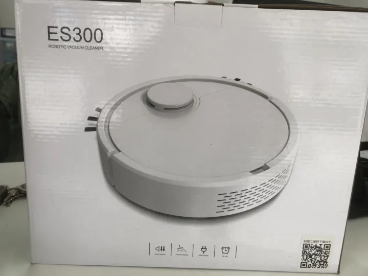 เครื่องดูดฝุ่นอัตโนมัติ robotic vacuum cleaner ES300 Lazada.co.th