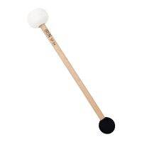 อุปกรณ์เสริมเครื่องกระทบไม้ตีกลองแบบ Dual-Purpose ร้องเพลง L Mallet Felt + Ruer Drumstick ค้อนกลองหัวคู่