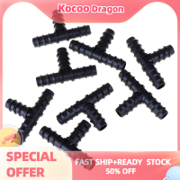 Kocoo 8pcs Garden hose TEE Water Splitter 16MM CONNECTOR Garden irrigation barbed TEE