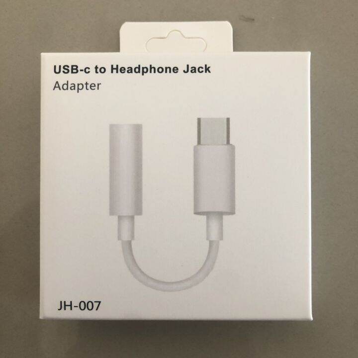 สายแปลง-jh-007-usb-type-c-to-3-5mm-ใช้ได้กับ-ipad-headphone-adapter-type-c-เป็น-audio-ต่อหูฟัง-3-5-mm