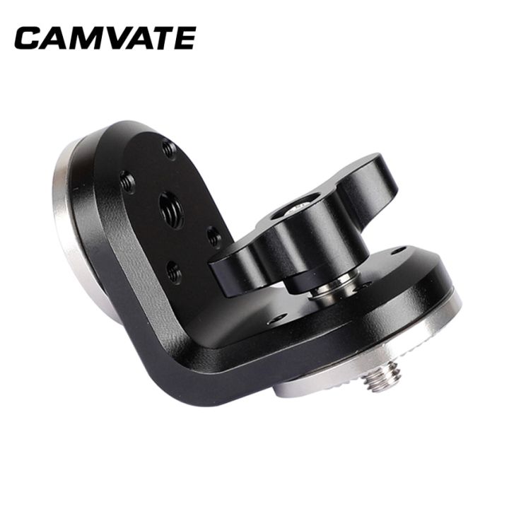 camvate-ตัวเชื่อมต่อตัวต่อขยายลายดอกกุหลาบแบบคู่พร้อมเกลียว-m6กลางและแป้นหมุนแบบปรับได้สำหรับด้ามจับกล้องถ่ายรูป