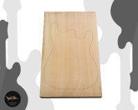 ไม้บอดี้กีต้าร์ ไม้ Basswood 1 ชิ้น / ไม้ทำบอดี้ / Made in U.S.A