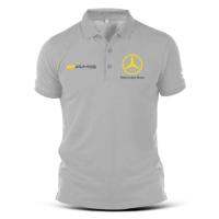 My Ben golden color logo collarT-Shirt for Men &amp; Women