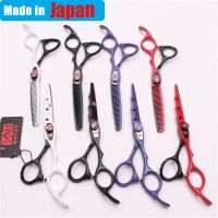 6นิ้วกรรไกรสับกรรไกรฟันกรรไกรสำหรับ Salon Barber Japan Scissor คุณภาพสูง High