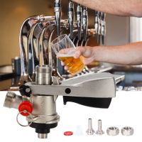 G5/8 S ประเภทตู้เบียร์ Keg Coupler พร้อมวาล์วระบายความดัน Home Brewing System