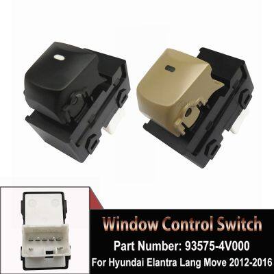 ✗ஐ☂ Passenger Side Electric Power Window Switch Single Switch Button For Hyundai Elantra Lang Move 2012-2016 93575-4V000 Auto Parts