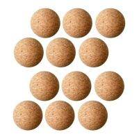 12Pcs Spherical Cork Plug Stopper ขวดเหล้าไม้ Top Round Ball Mini Replacement Tool