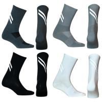 Cycling Socks Elastic and Comfortable High Reflective Sports Socks Moisture Wicking Lycra Breathable Socks for Running Hiking Baseball admired