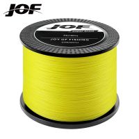 JOF 500M 1000M 4 Strands 8 Strand Weaves PE Braided Fishing Line Multifilament For Carp Fishing