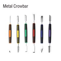 6 Pcs Metal Crowbar Pry Opening Disassemble Heads Scraper Phones or Tablets Repair Tools