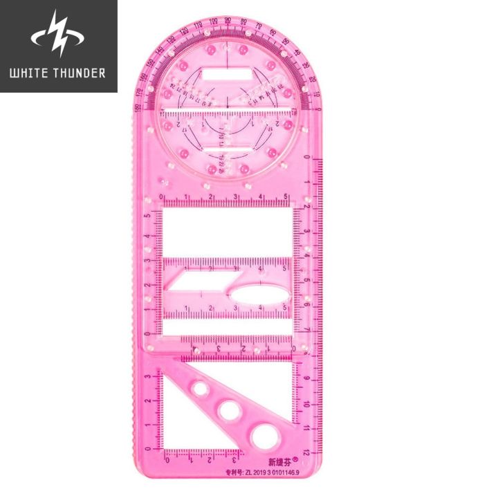 cw-multifunctional-ruler-template-measuring-school-student-office-architecture