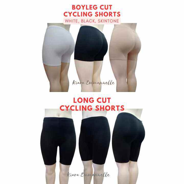 High Waist Cycling Shorts for Ladies, Boyleg Cut/Long Cut, Elastic