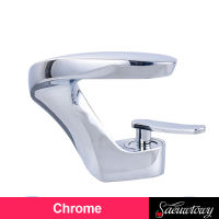 Bathtub Basin Faucet Brass Chrome Faucet Brush Nickel Sink Mixer Faucet Wash Basin Hot And Cold Water Bathroom Tap Hot Cold