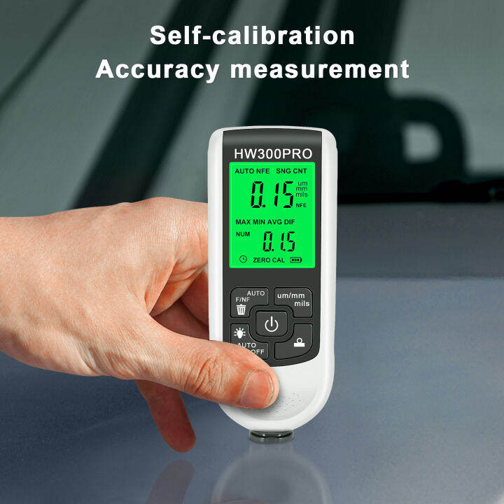 HW300PRO Thickness Gauge for Cars Film Automatic Thickness Gauge 0