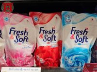 Fresh &amp; Soft น้ำยาซักผ้า เฟรช แอนด์ ซอฟท์ 400 มล. มีกลิ่นให้เลือก รหัสสินค้าli0302pf