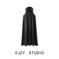 Zaraคีร์ ZR เสื้อเชิ้ตผ้าซาตินสำหรับผู้หญิง,เสื้อเชิ้ตผ้าซาตินแขนกุดสำหรับเดรสกระโปรงยาวสไตล์ยุโรปและอเมริกาเสื้อ07969233800