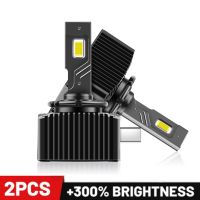 2Pcs D1S D3S LED Headlight D2S D4S D1R D2R D3R D4R LED Lights For Car 12V 24V 6000K 120W 58000LM Auto Lamp Bulb Turbo Fog Light Bulbs  LEDs  HIDs