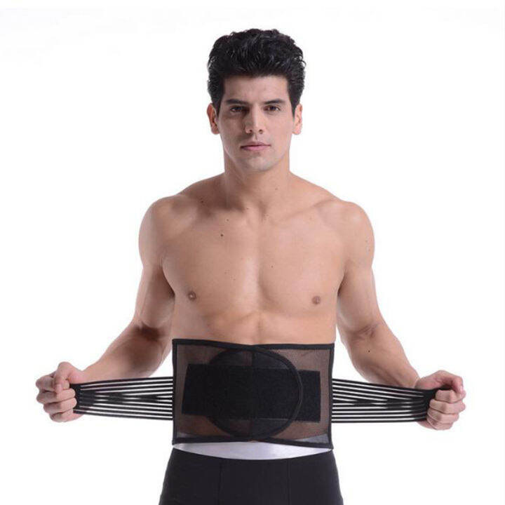 lumbar-support-waist-adjustable-pain-back-injury-supporting-brace-for-fitness-weightlifting-belts-sports-safety-corrector