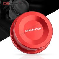 For Ducati MONSTER 696 796 821 1100 1200 1200S Motorcycle CNC Rear Brake Fluid Reservoir Cap Oil Cup Accessories