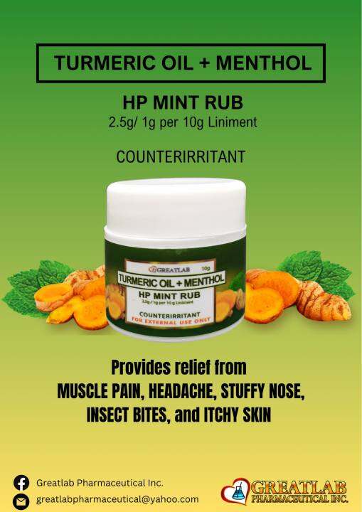 HP Mint Rub Lazada PH