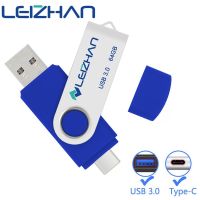 LEIZHAN 256GB Photostick TYPE-C USB Flash Drive High Speed 3.0 64G USB C Memory Stick 128GB Pen Drive 32GB tipo c flashdrive 16G