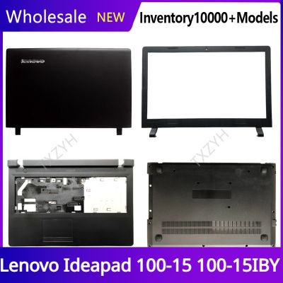 New Original For Lenovo Ideapad 100-15 100-15IBY Laptop LCD back cover Front Bezel Hinges Palmrest Bottom Case A B C D Shell