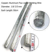 50cm Universal Welding Rods Copper Aluminium Iron Stainless Steel Cored Welding Rod Solder Wire Electrode No Need Solder Powder-Naoei