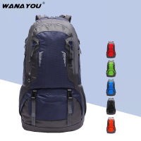 60L Waterproof Climbing Backpack,Large Capacity Travel Cycling Bag,Men Sports Mountaineering Camping Outdoor Hiking Backpack