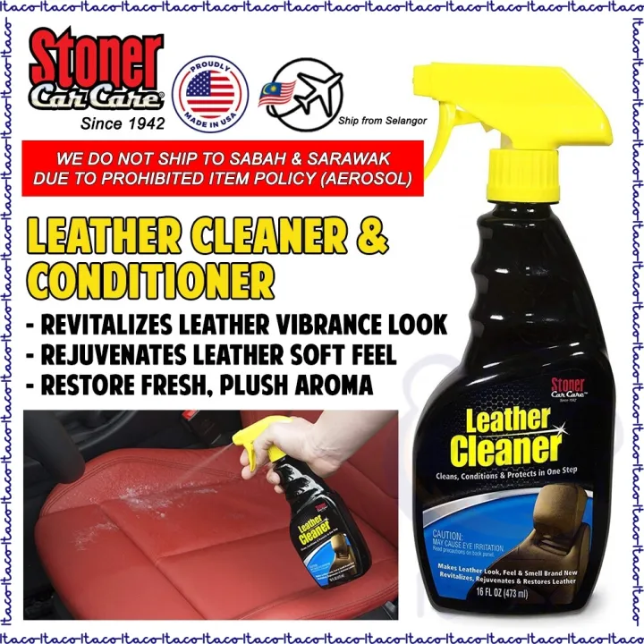 Stoner Leather Cleaner Conditioner, Leather Sofa Spray Cleaner