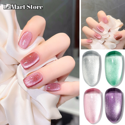 LaMart Store💅🏻ซูเปอร์แฟลช สีเจลทาเล็บ สินค้า​ขายดี​ สีเจลลูกแก้ว ต้องอบ แคทอาย สีแม่เหล็กเจล พร้อม​ส่ง ​