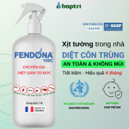 Xịt tường diệt muỗi Fendona 10SC pha 1 lít Hợp Trí không mùi dùng trong