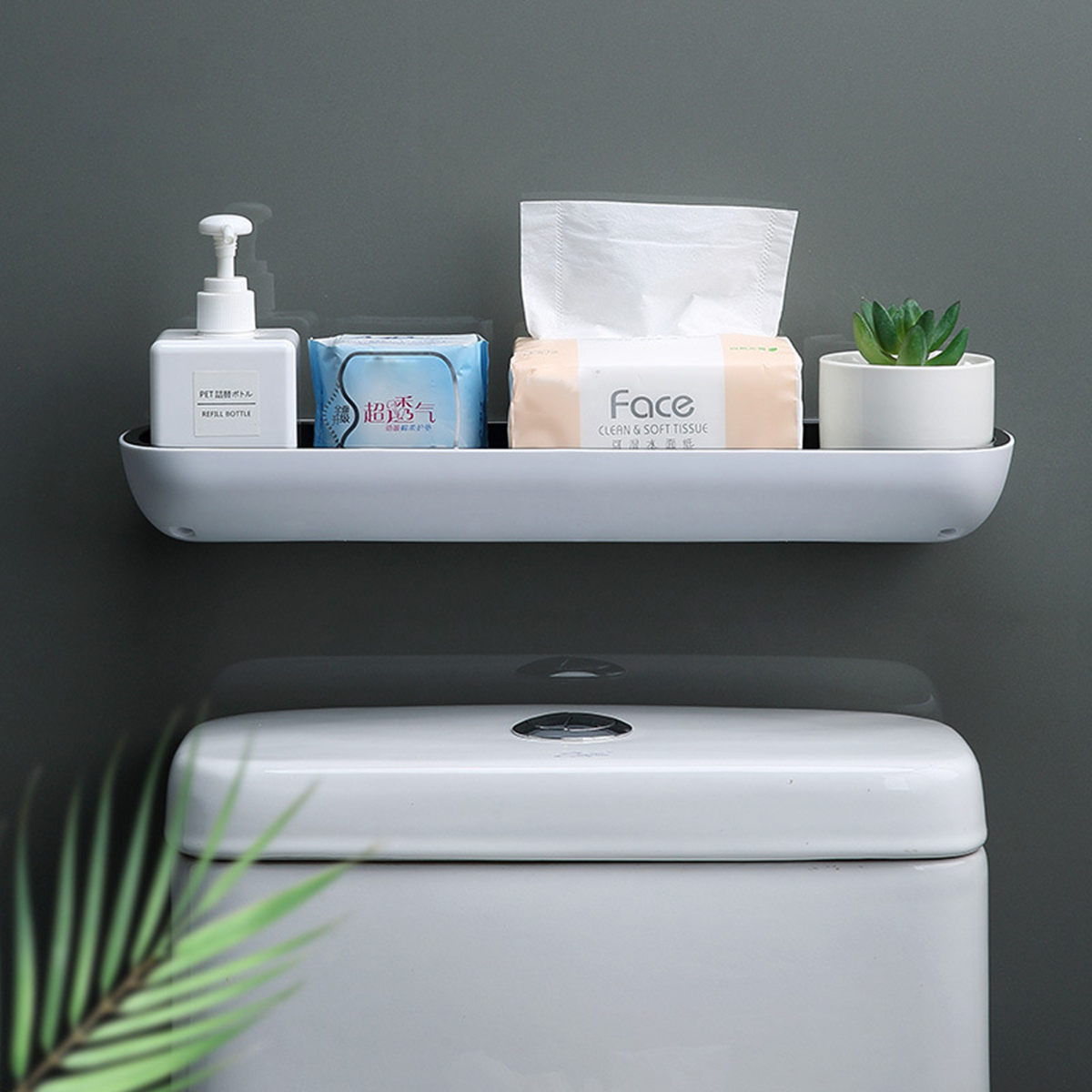 Shampoo Multifunctional Space Saving Bathroom Kitchen Organizer Shower Rack Storage Shelf Jewel Holder