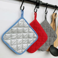1pc Baking Pot Holder Hot Cooking Pads Cotton Holders Kitchen Cooking Microwave Gloves Baking BBQ Pot Holders Oven Mitts
