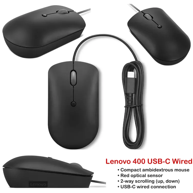 ThinkPad USB-C Wired Compact Mouse