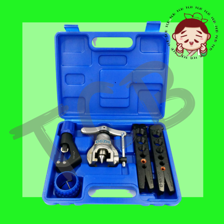 "DSZH" FLARING TOOL CT808 C/W CUTTER & PLASTIC REAMER(WITH BOX) Lazada