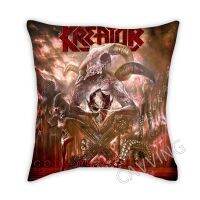 Kreator เคสหมอนซิปพิมพ์ลาย3D ร็อคโพลีเอสเตอร์ปลอกหมอนตกแต่งโยนปลอกหมอนสแควร์ปลอกหมอนของขวัญ K01 Lucong