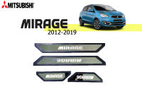 Mitsubishi Mirage 2012-2019 ชายบันได ชุบ+ดำด้าน