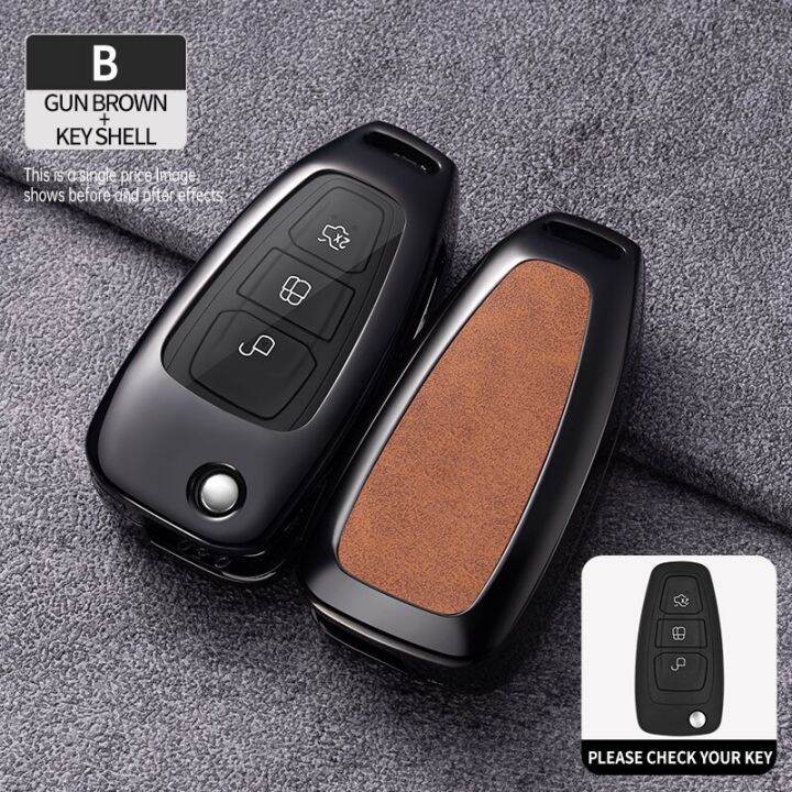 zinc-alloy-car-key-cover-shell-for-ford-ranger-c-max-s-max-focus-galaxy-mondeo-transit-tourneo-custom-flip-key-house-accessories