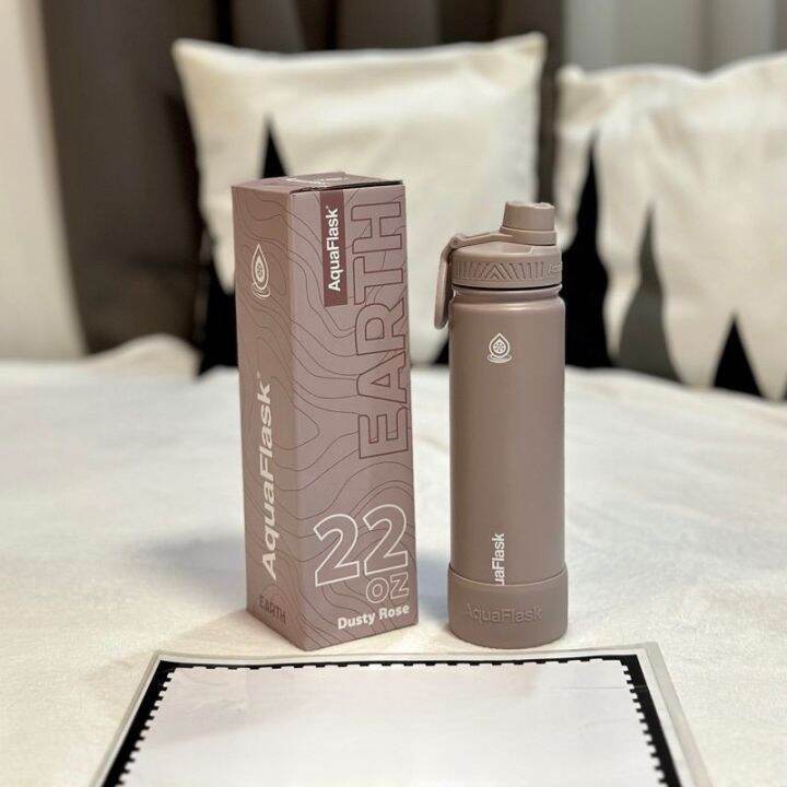 AQUAFLASK ORIGINAL EARTH TONE COLLECTION (DUSTY ROSE) (22oz/32oz/40oz