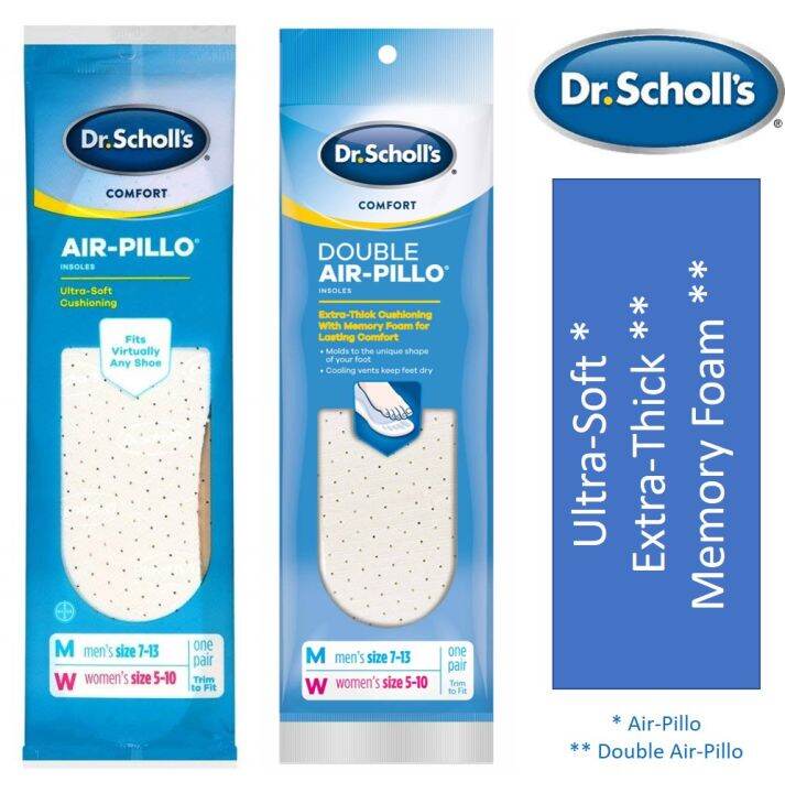scholl air pillo insoles