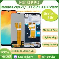 6.5 ทดสอบใหม่สำหรับ RMX3201 C21 C20 Realme ชิ้นส่วนจอสัมผัสแอลซีดีของเครื่องแปลงดิจิทัล RMX3063สำหรับจอแสดงผล Realme C11 2021