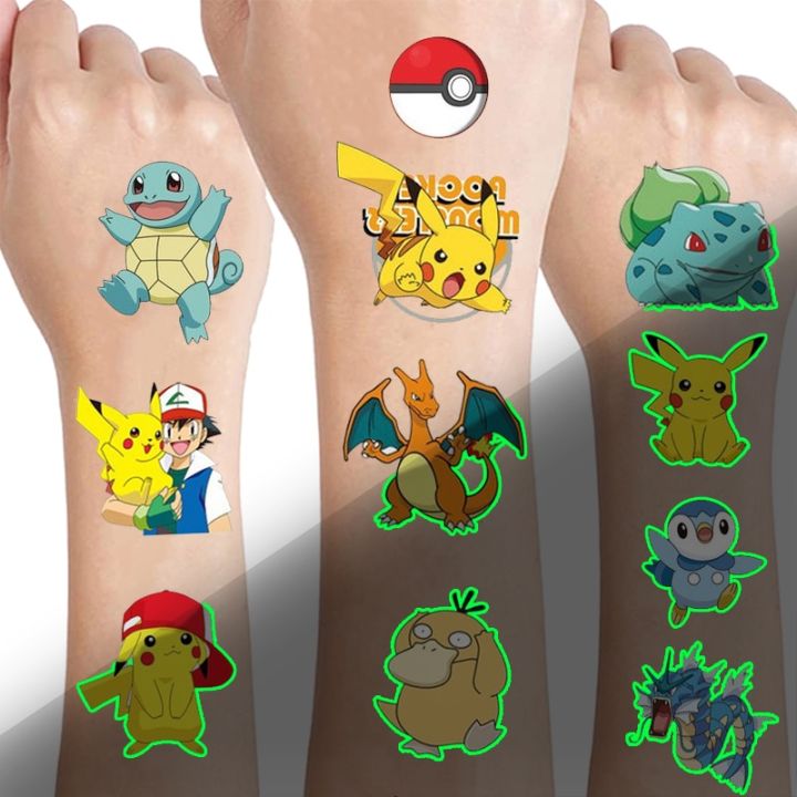 50 mẫu hình xăm pokemon cực đẹp dành riêng cho fan Pokemon Go