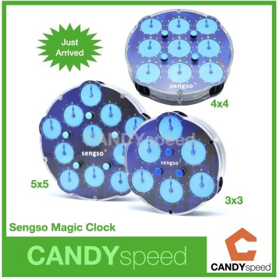 Sengso Magic Clock | ShengShou Magic Clock | รูบิคนาฬิกา Rubik Clock มาใหม่ | By CANDYspeed