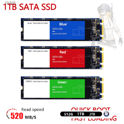 M.2 2TB 500G 1เทราไบต์ SSD ฮาร์ดไดรฟ์ M2 Ssd M.2ฮาร์ดดิสก์ SSD (NGFF) ฮาร์ดดิสก์ภายในสำหรับโน็คบุคตั้งโต๊ะคอมพิวเตอร์ขนาดเล็กฮาร์ดดิสก์ Zlsfgh