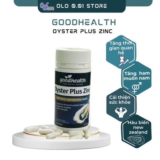 Tinh chất hàu new zealand good health oyster plus zinc tăng cường sinh lý - ảnh sản phẩm 1