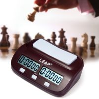 2021LEAP Digital Professional Chess Clock Count Up Down Timer Sports Electronic Chess Clock I-GO Competition Board Game Chess Watch