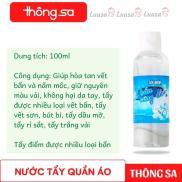 Nước tẩy quần áo, nước tẩy vết bẩn cứng đầu Thông Sa 100ml